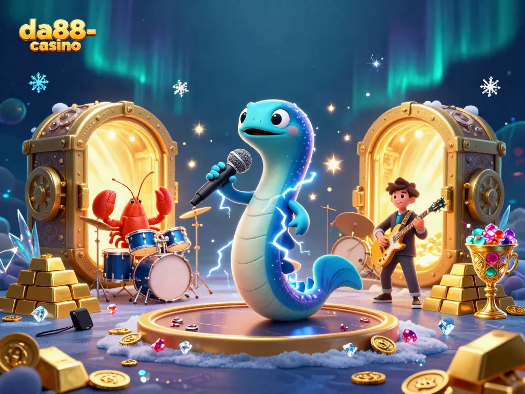 Experience the vibrant underwater casino world at da88-casino with thrilling game elements and dazzling characters.